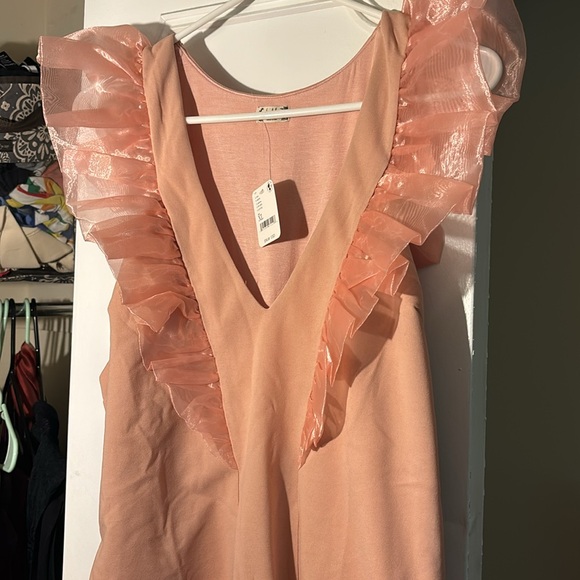 Ruffle Tank Thong Bodysuit - Picture 2 of 3